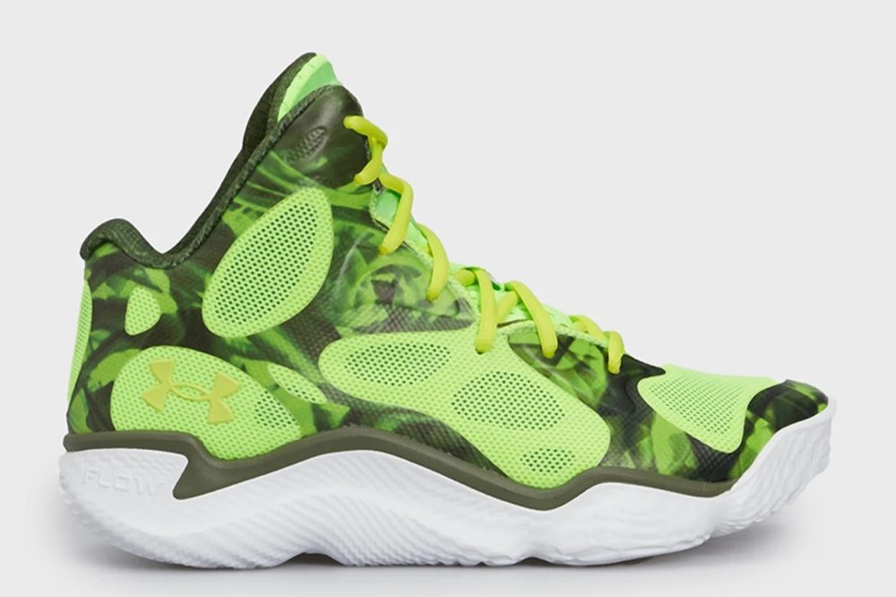 Under Armor Curry Spawn Flotro Shoes - Hyper Green - 3026640-300